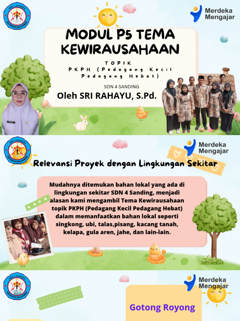 Modul Kewirausahaan: Tema Pedagang | PDF