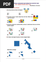 2018 Math Kangaroo Answer Key | PDF