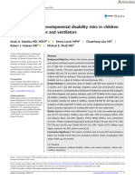 Pediatric Pulmonology - 2024 - Sobotka - Autism and Neurodevelopmental Disability Risks in Children With Tracheostomies and