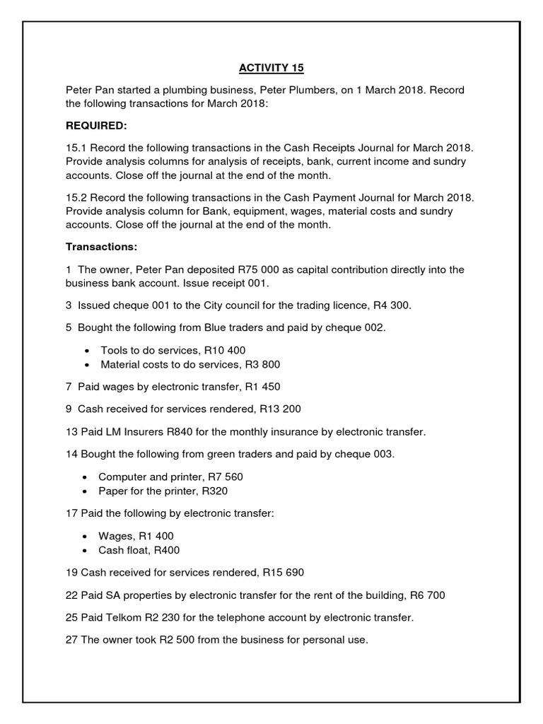 Activity 15 | PDF
