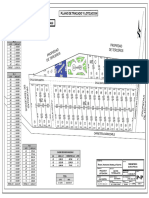 Plano de Trazado y Lotizacion - San Juan