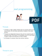 Multithread programming