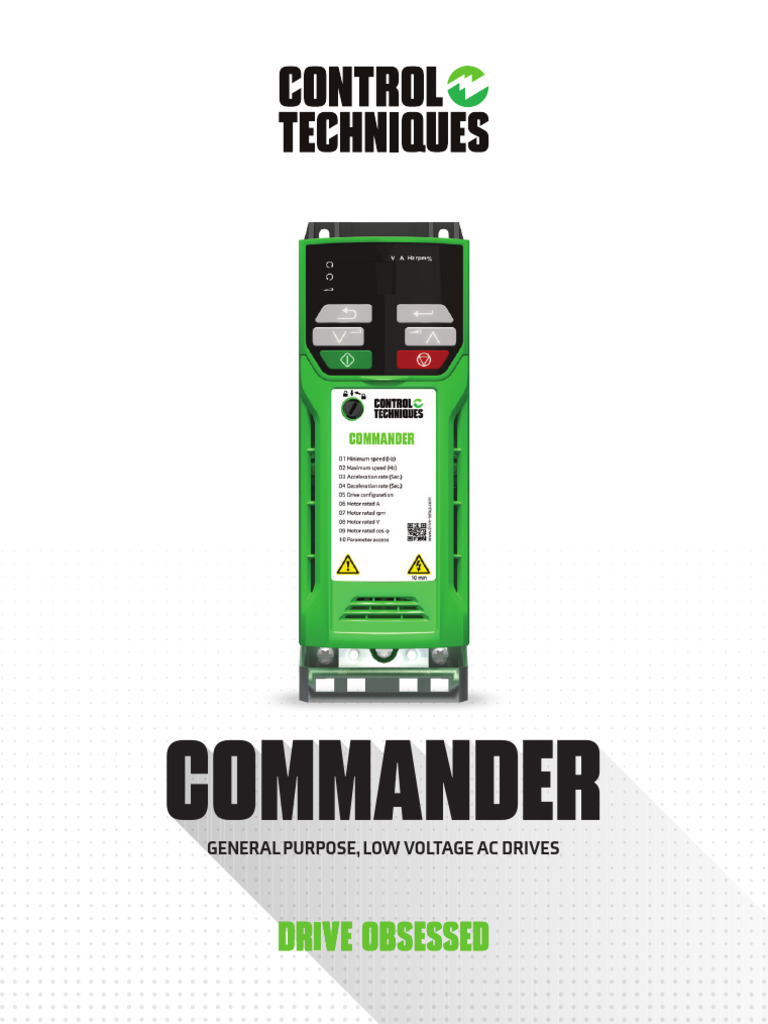 Commander C: Versatile AC Drives | PDF | Programmable Logic Controller ...