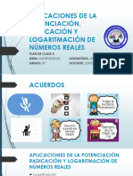 Aplicaciones de La Potenciación, Radicación y Logaritmación de Números Reales - 1