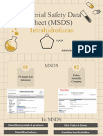 MSDS Tetrahidrofuran