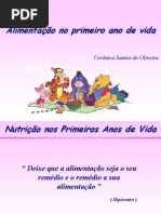 alimentação na infancia
