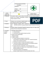 SOP PENCATATAN PELAPORAN PROMKES