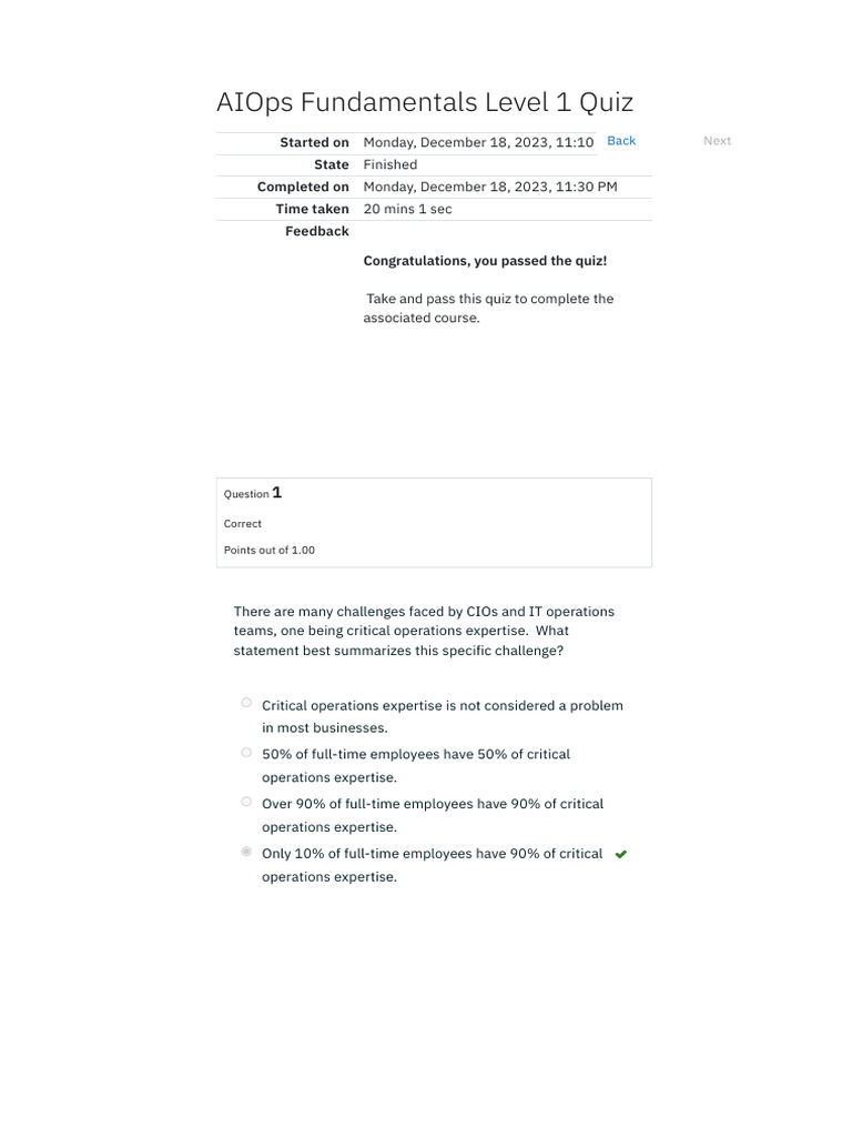 Enhancing MTTR with IBM AIOps | PDF | Cloud Computing | Artificial ...