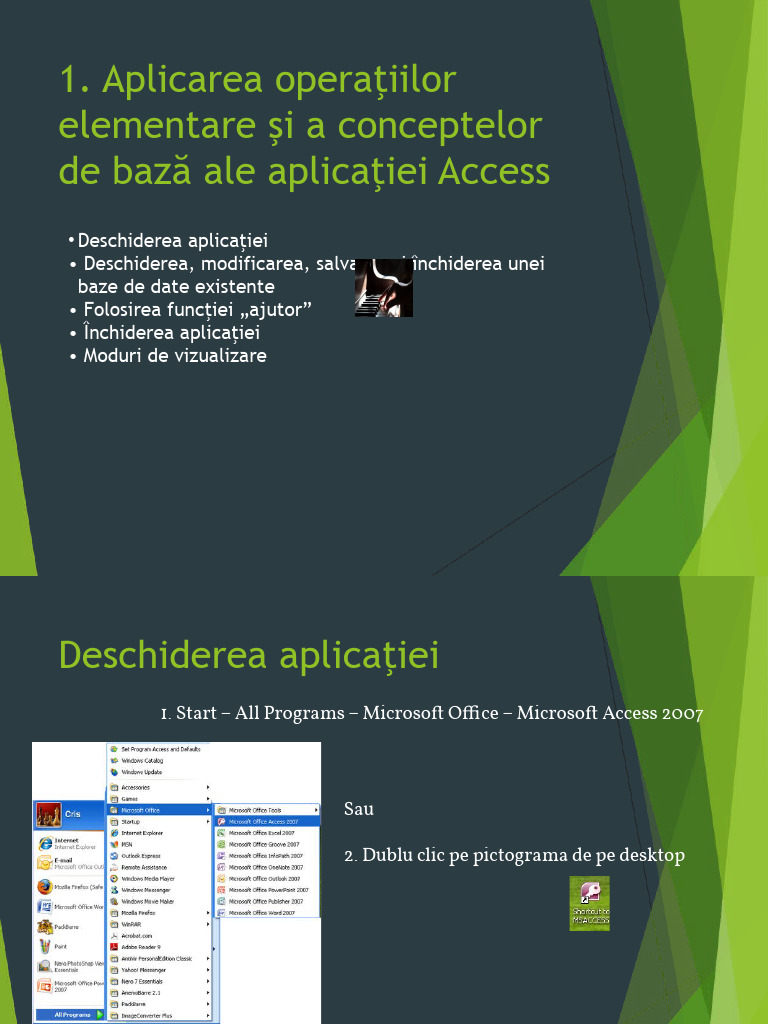Baze de Date Microsoft Access. | PDF