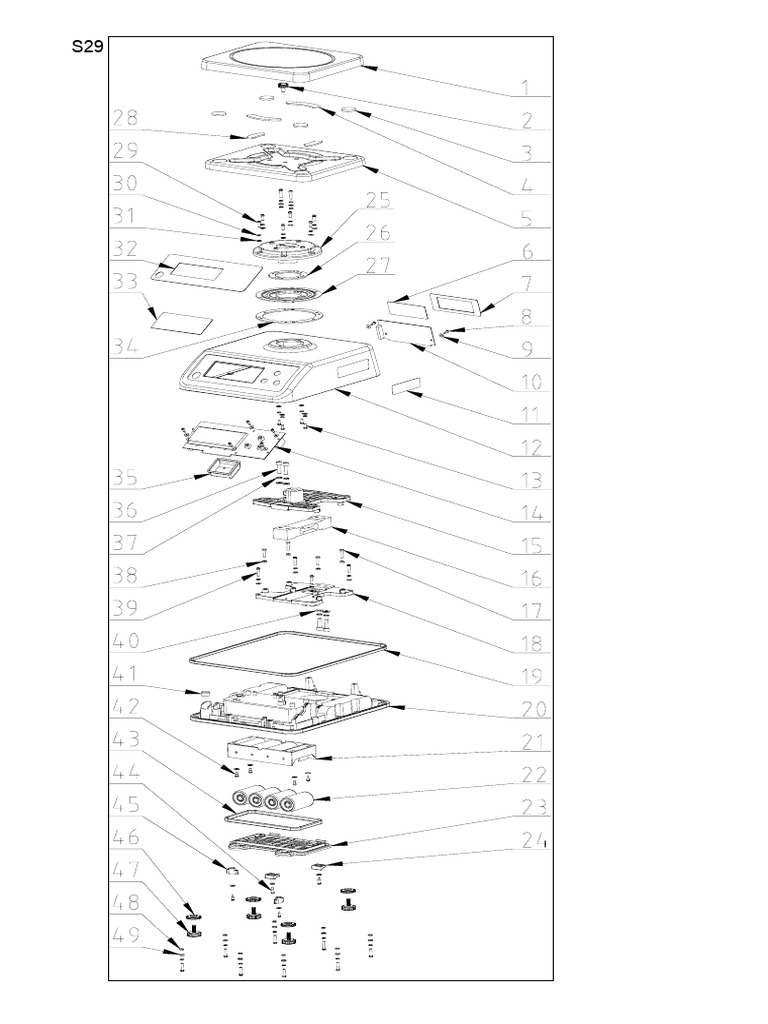 S 29 Explode | PDF | Screw | Secondary Sector Of The Economy