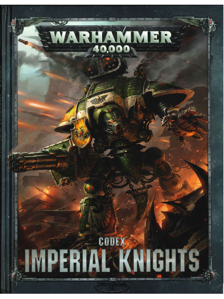 W40K-V8FR-Codex Imperial Knights Full | PDF