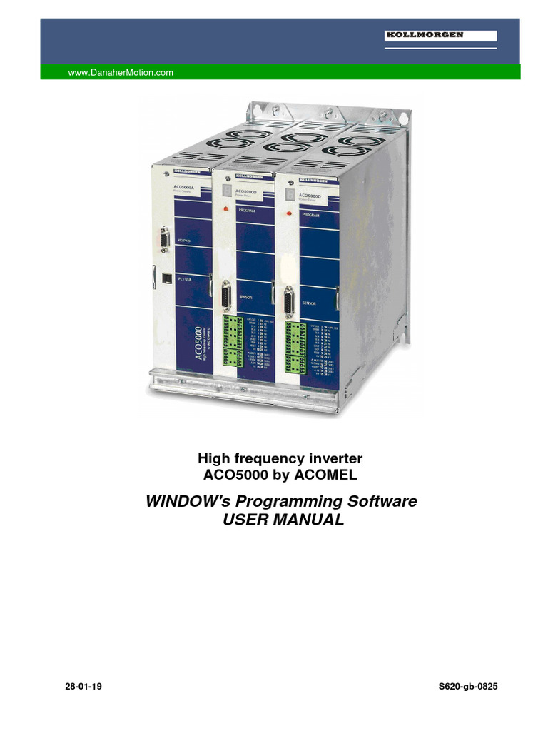 ACO5000 User Manual for Windows Software | PDF | Usb | Parameter ...