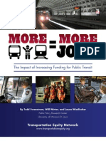 More Transit More Jobs