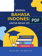 modul bahasa Indonesia kelas 3 A