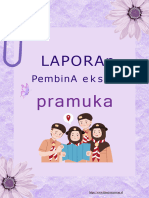 Laporan Pembina Pramuka