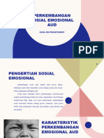 Perkembangan SOSIAL EMOSIONAL AUD