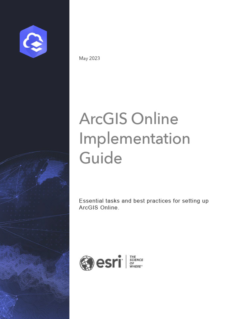 Implement Arcgis Online | PDF | Esri | Arc Gis