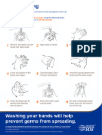 PDF - ISOS - Handwashing Steps - A4 Poster