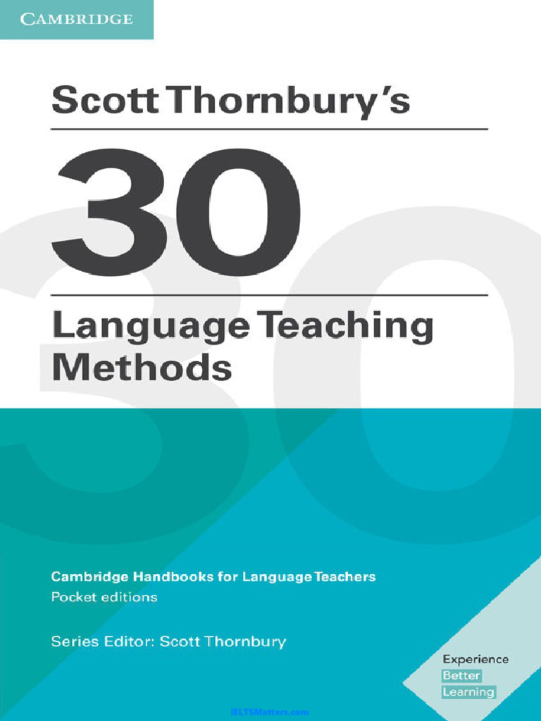 30 Language Teaching Methods | PDF | English As A Second Or Foreign ...