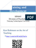 2020 Lesson 5 Training & Development