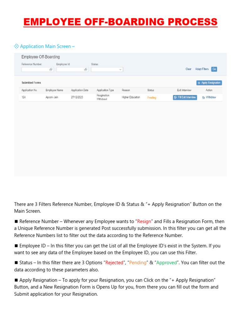Employee Off-Boarding Guide | PDF