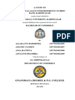 Gnanodaya Degree & P.G. College: A Project Report Submitted To