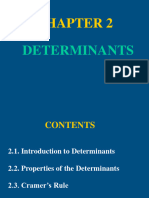 Chapter 2. Determinants