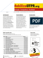 Panfleto Chapa 3 - Mobiliza UFPR