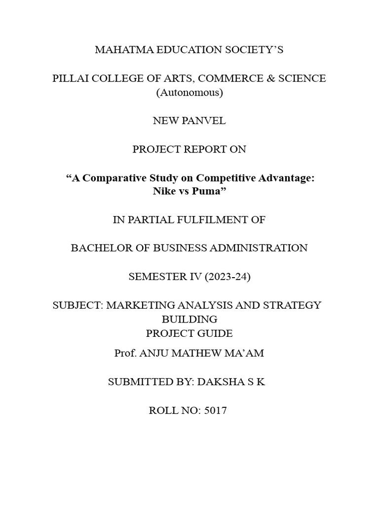 MARKET ANALYSIS REPORT EXAMPLE PDF visual data 5