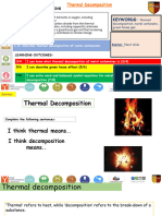 Thermal Decomposition