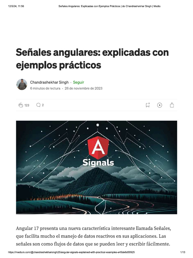 Angular Signals | PDF