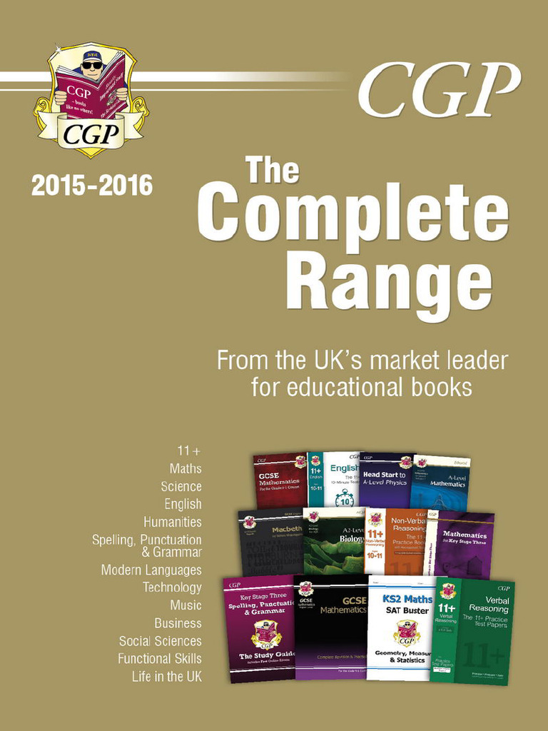2015-2016 - CGP Books (PDFDrive) | PDF