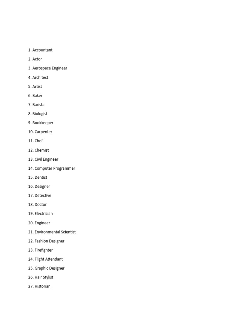 Occupation | PDF