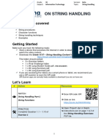 String Handling MR Long Student Guide