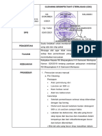 Cleaning Desinfectant Cterilisasi (CDC)