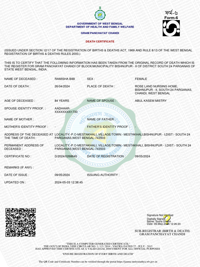 SignedDeathCertificate 3836295 671 | PDF