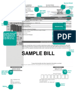 Blank Fillable Utility Bill