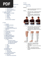 Cast Application Procedure Checklist | PDF