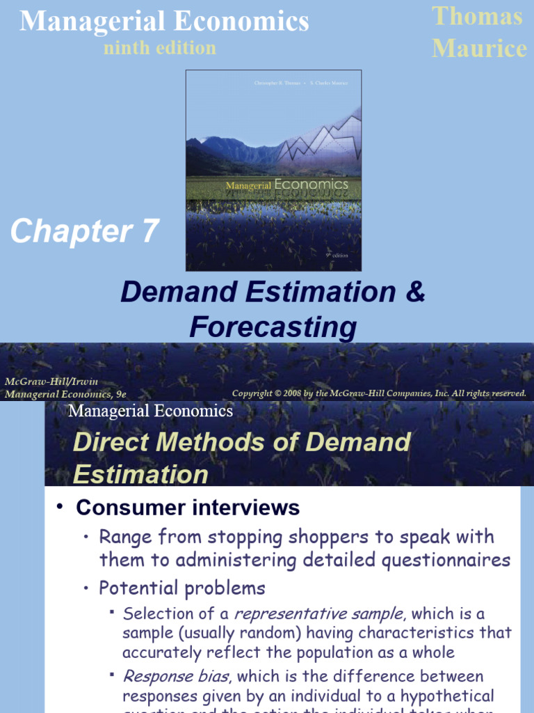 Chapter 07 | PDF | Demand | Linear Regression