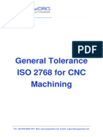 General Tolerance ISO2768 For CNC Machining