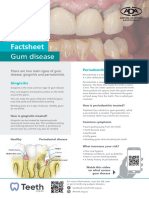 2022 Factsheet Gum Disease