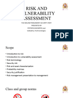 Risk and Vulnerability Assessment (3)