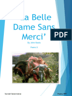 La Belle Dame Sans Merci by John Keats