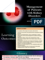Management of Patients With Kidney Disorders