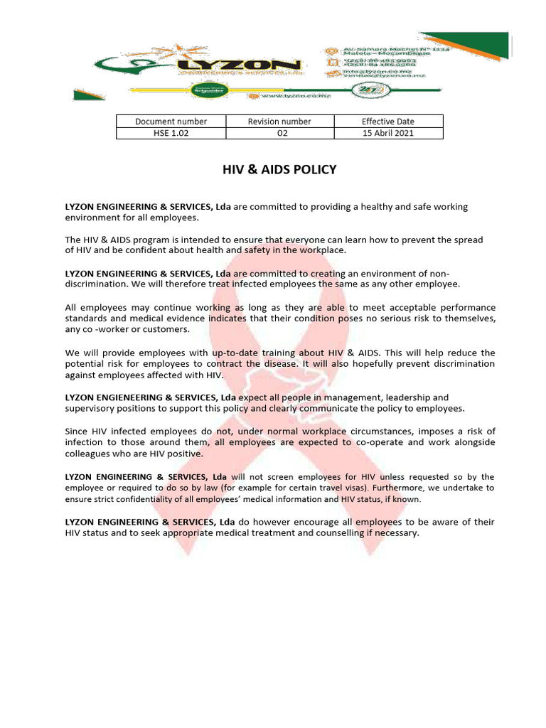 hiv-aids-workplace-policy-pdf-employment-hiv-aids