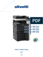 D-Color mf360 280 220 Print Operations en