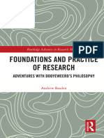 (Routledge Advances in Research Methods) Andrew Basden - Foundations and Practice of Research - Adventures With Dooyeweerd's Philosophy-Routledge (2020)