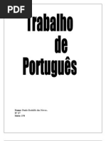 Trabalho de Português