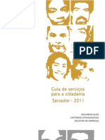 Guia de serviços para a cidadania (Salvador-BA)