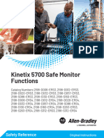 Kinetix 5700 Safe Monitor Functions: Safety Reference